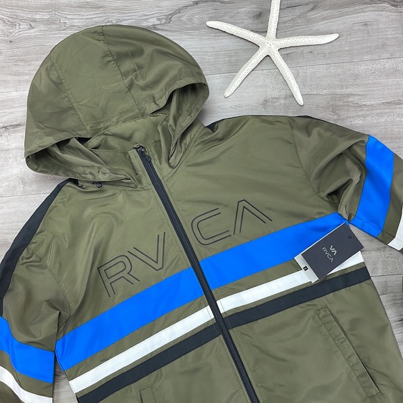 🌴🔆RVCA- VA TEAM Windbreaker JACKET🔆🌴 - Picture 7 of 15
